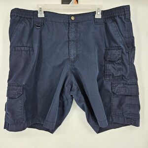 5.11 Tactical Cargo Shorts Mens 42‎ Ripstop Taclite Blue Workwear Security